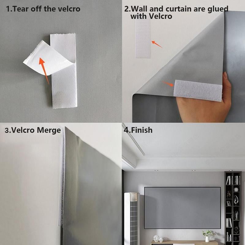 ⚡Hot Sales 49% OFF🔥Anti-Light 4K Projector Screen (16:9)🎥✨