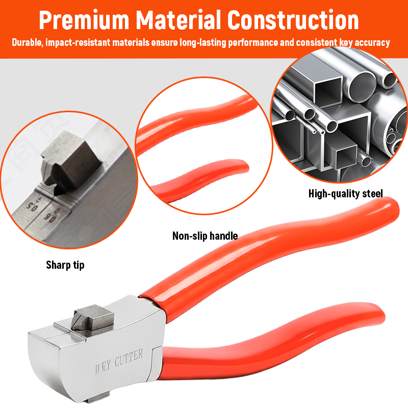 🔐The "Pocket Locksmith" Tool: Cut Spare Keys Anywhere, Anytime. Emergency Key Clipper for Home & Auto.