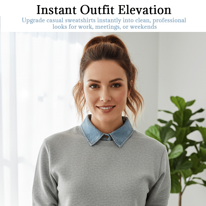 ✨Detachable Collar Winter Turtleneck Clothing Accessories Collar 👚Unisex