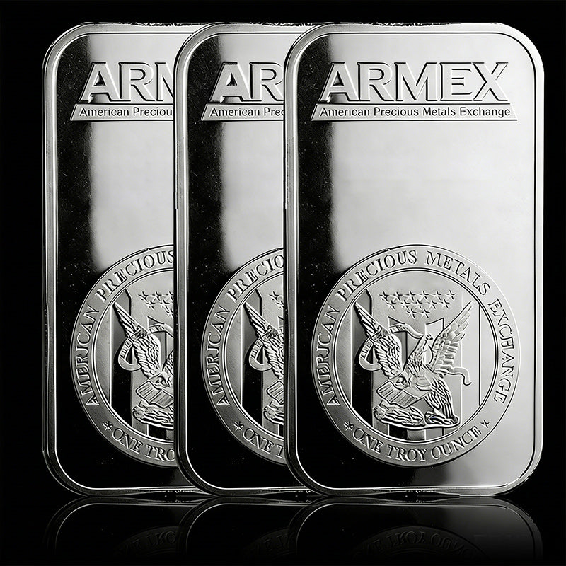 Last Day 60% OFF🔥🦅APMEX 1 oz .999 Fine Silver Bar – American Eagle Heritage for Collectors