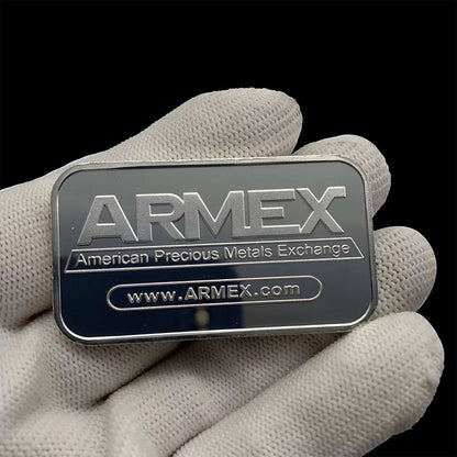 Last Day 60% OFF🔥🦅APMEX 1 oz .999 Fine Silver Bar – American Eagle Heritage for Collectors