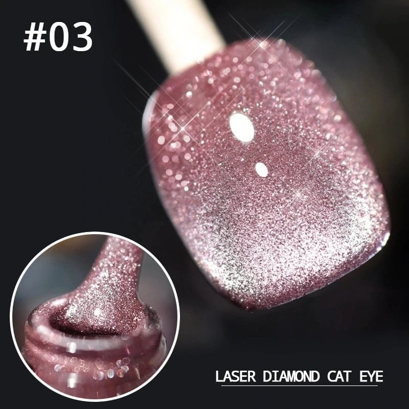 💎Laser Diamond Cat Eye Nail Polish