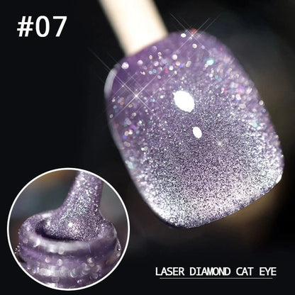 💎Laser Diamond Cat Eye Nail Polish
