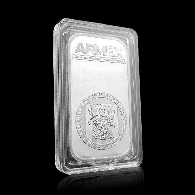 Last Day 60% OFF🔥🦅APMEX 1 oz .999 Fine Silver Bar – American Eagle Heritage for Collectors