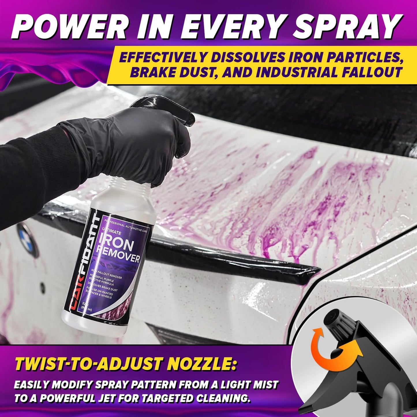 (🔥LAST DAY SALE 49% OFF🔥)💰Iron Remover Car Detailing Spray