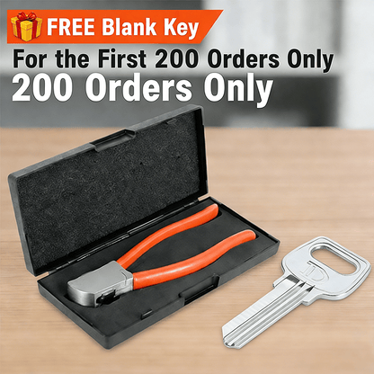🔐The "Pocket Locksmith" Tool: Cut Spare Keys Anywhere, Anytime. Emergency Key Clipper for Home & Auto.