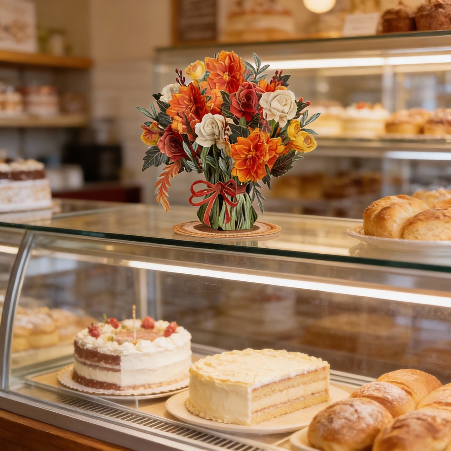 🏆50K+ SOLD! 🌼💌 Forever-Blooming 3D Flower Pop-Up Card– Personalized Love Message & Everlasting Bloom 🎁