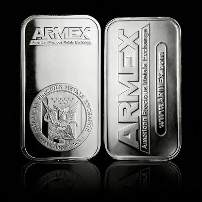 Last Day 60% OFF🔥🦅APMEX 1 oz .999 Fine Silver Bar – American Eagle Heritage for Collectors