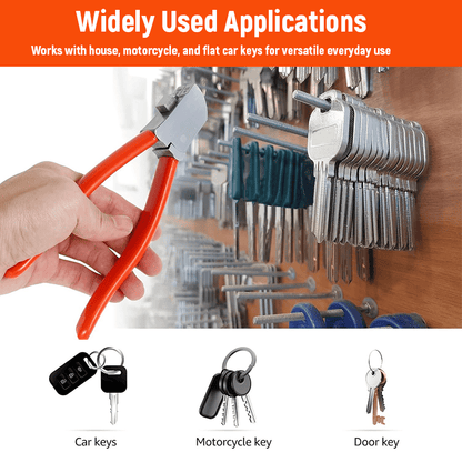 🔐The "Pocket Locksmith" Tool: Cut Spare Keys Anywhere, Anytime. Emergency Key Clipper for Home & Auto.