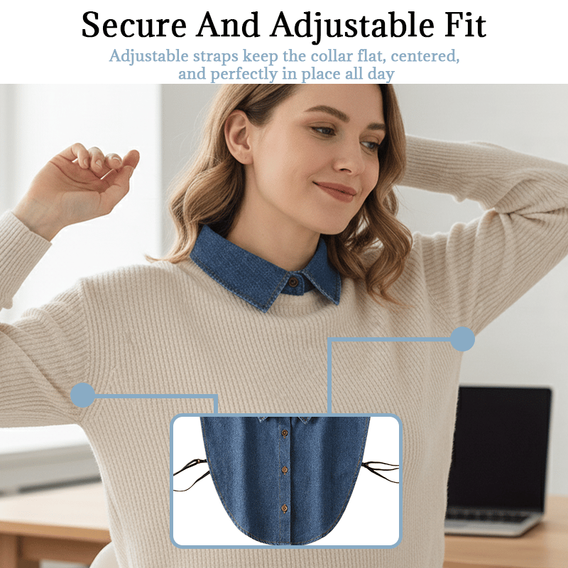 ✨Detachable Collar Winter Turtleneck Clothing Accessories Collar 👚Unisex