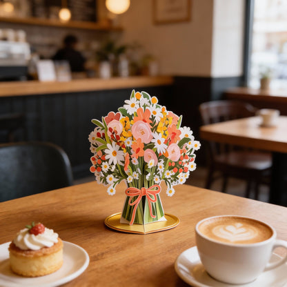🏆50K+ SOLD! 🌼💌 Forever-Blooming 3D Flower Pop-Up Card– Personalized Love Message & Everlasting Bloom 🎁