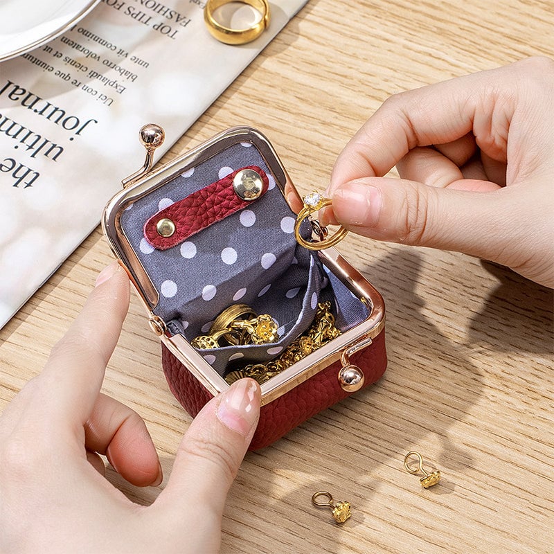 ✨New Arrival✨PU Leather Mini Jewelry Box