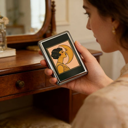 ❤️Vintage Art Deco Versatile Card & Cash Case With RFID Protection