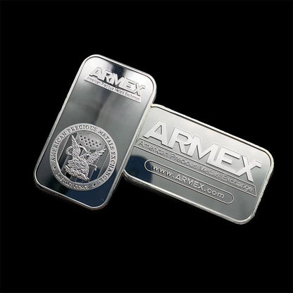 Last Day 60% OFF🔥🦅APMEX 1 oz .999 Fine Silver Bar – American Eagle Heritage for Collectors