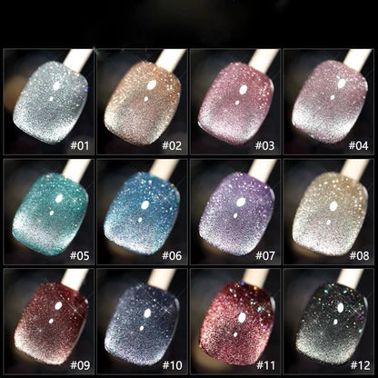 💎Laser Diamond Cat Eye Nail Polish