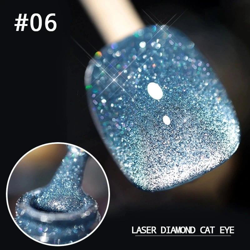 💎Laser Diamond Cat Eye Nail Polish