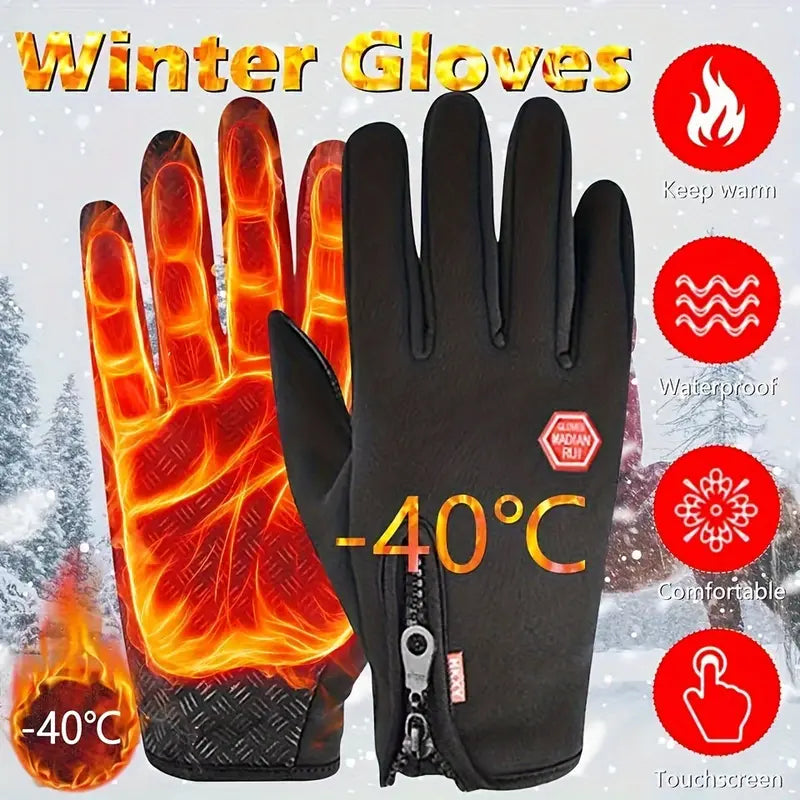 🔥Last Day Buy 1 Pair, Get 1 Pair FREE!🎁Windproof Winter Gloves