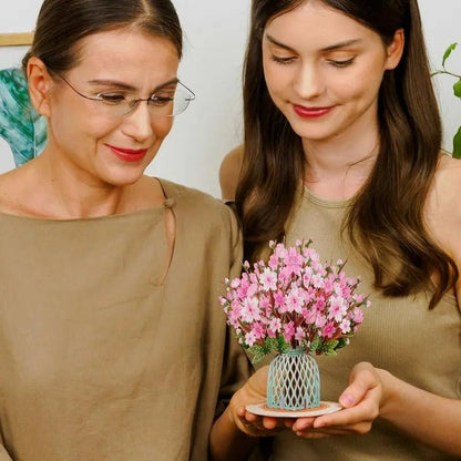 🏆50K+ SOLD! 🌼💌 Forever-Blooming 3D Flower Pop-Up Card– Personalized Love Message & Everlasting Bloom 🎁