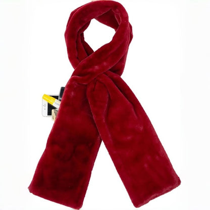 🔥Only $14.99!!!🎅Christmas Special Deals⚡50K+ SOLD!🧣Ultra-Soft Faux Fur Pull-Through Scarf with Secret Zipper Pocket