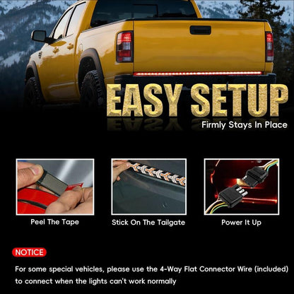 🔥Hot Sale 49% OFF - 60-Inch LED Tailgate Light Bar Strip