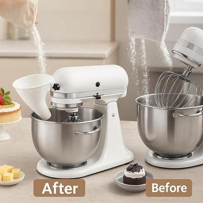 🔥LAST DAY 49% OFF - ✨Flour Funnel for Kitchen Aid Stand Mixer