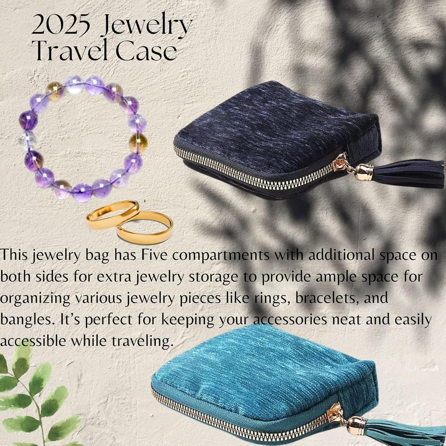 🎁Last Day Sale 49% OFF🔥2025 Travel Jewelry Case