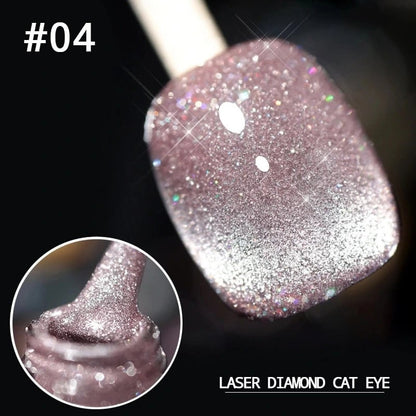💎Laser Diamond Cat Eye Nail Polish